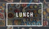 Lunch Food Eating Delicious Party Celebration Concept