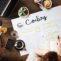 Develop Coding Web Design Coding Web Template