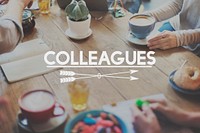 Collegurs Company Collaboration Associates Cooperation Concept
