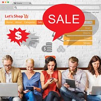 Sale Commerce Discount Sell Selling Promotion Concept