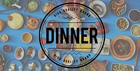 Dinner Party Food Eating Celebration Concept