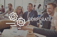 Corporate Business Company Organization Management Concept