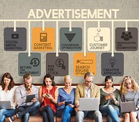 Advertisement Online Marketing Commerce Concept