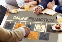 Online Promotion Advertisement Commercial Concept