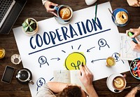 Cooperation Alliance Company Unity Teamwork Concept