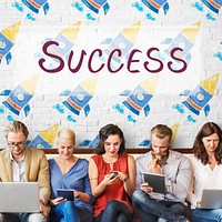 Success Win Achievement Improvement Text Concept
