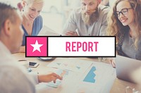 Report Article Inform Management News Progress Concept