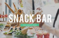 Food Nourishment Pastry Snack Bar Eat Concept