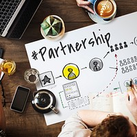 Leadership Partnership Business Plan Infographic