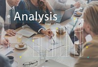 Bar Graph Statistics Analysis Business Concept