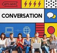 Conversation Communication Interaction Socialize Concept