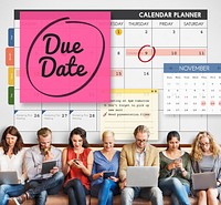 Due Date Appointment Day Event Important Concept