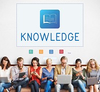 E-Book Online Learning Education Knowledge Graphic