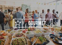 Gourmet Diner Food Eating Party Celebration Concept