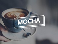 Mocha Art Cafefeine Chocolate Cocoa Coffee Mug Concept