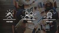 Team Partner Success People Graphic Concept