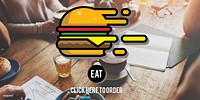 Eat Eating Ordering Food Concept