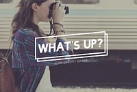 What's Up Message New News Concept