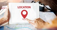 Location Direction Navigation Destination Exploration Concept