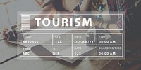 Holiday Travel Tourism Relaxation Graphic Concept