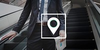 Navigation Check-in Location Gps Icon Concept
