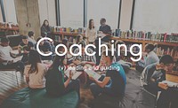 Coaching Educating Instructor Management Concept