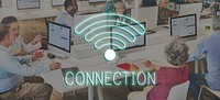 Wireless Internet Wifi Icon Concept
