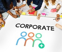 Community Cooperation Corporate People Graphic Word