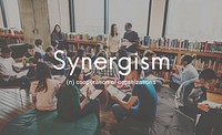 Synergism Team People Graphic Concept