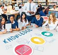 Academic Knowledge Literacy Wisdom Education Concept