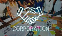 Handshake Deal Agreement Corporate Business Concept