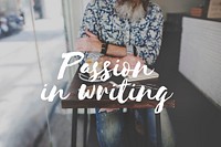 Writing Content Write Publication Journalist Concept