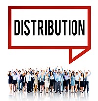 Distribution Sale Marketing Distributor Strategy Concept