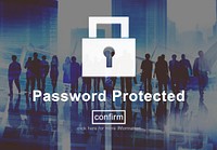 Password Protected Private Policy Concept