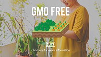 GMO Free Organic Natural Farming Concept