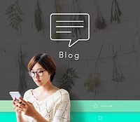 Blog Online Design Website Concept