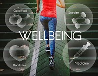 Healthcare Fitness Exercise Healthy Wellbeing Concept