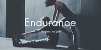 Endurance Strength Energize Stability Performance Concept