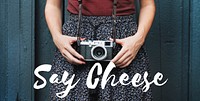 Say Cheese Photo Shutter Smiling Concept