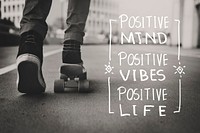 Lifestyle Positive Thoughts Mind Life Concept