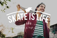 Skateboard Skateboarding Extreme Sport Activity Concept