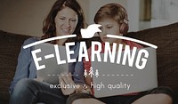 E-learning Guide Guidance Educate Homework Concept