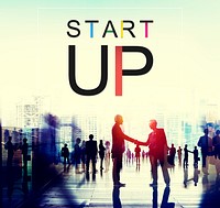 Start up New Business Vision Mission Concept