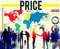 Price Cost Commodity Money Product Shopping Concept