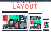 Layout Editing Page Responsive Design Concept
