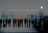 Strategy Weakness Opportunities Strategy Success Concept