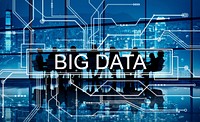 Big Data Storage Network Online Server Concept