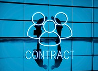 Contract Team Leadership Partnership Concept