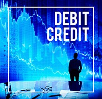 Debit Credit Financial Accounting Payment Concept