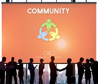 Community Social Group Network Society Concept